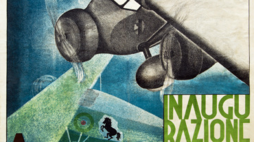 The Lugo painter Anto Ricci (1904-1970) created the poster for the inauguration