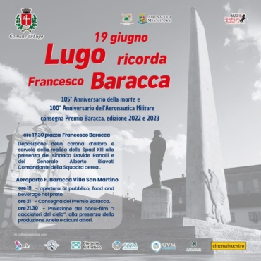 Celebrazioni per il 105° anniversario della morte di Francesco Baracca